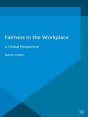 cover image of Fairness in the Workplace